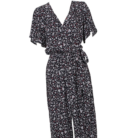 Minkpink Ditsy Dots Wrap Jumpsuit - Picture 4 of 4